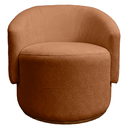 Ver imagem 5 de Kit 02 Poltrona Decorativa Orgânica Espanha para Sala Bouclê:terracota