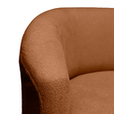 Ver imagem 7 de Kit 02 Poltrona Decorativa Orgânica Espanha para Sala Bouclê:terracota