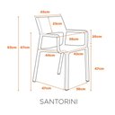 Ver imagem 5 de Cadeira Santorini - Argila fratini
