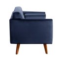 Ver imagem 4 de Poltrona Moderna Decoração Sala, Varanda, Recepção Luma