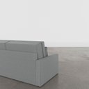 Ver imagem 6 de Sofá 3 Lugares 212 100 x 90 cm Veludo Tomie Yescasa Cinza