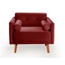 Ver imagem 2 de Poltrona Moderna Decoração Sala, Varanda, Recepção Luma