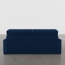 Ver imagem 7 de Sofá 3 Lugares 212 100 x 90 cm Veludo Tomie Yescasa Azul Marinho