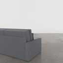 Ver imagem 6 de Sofá 3 Lugares 212 100 x 90 cm Veludo Tomie Yescasa Cinza Chumbo