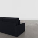 Ver imagem 6 de Sofá 3 Lugares 212 100 x 90 cm Veludo Tomie Yescasa Preto