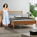 Ver imagem 7 de Conjunto Quarto de Casal Cama VIVARE140CM e 2 Mesas de Cabeceira 3 Gavetas Unique