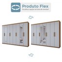 Ver imagem 6 de Guarda-roupa Casal Aurora 8 Portas 4 Gavetas com Espelho - Panorama Móveis