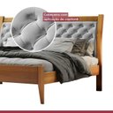 Ver imagem 5 de Conjunto Quarto de Casal Cama Queen 160cm e Cômoda Rattan 5 Gavetas com Sapateira Unique