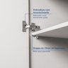 Guarda-roupa Modular 40cm 1 Porta com Prateleiras Jade CabeCasa MadeiraOriginals - 6