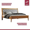 Ver imagem 7 de Conjunto Quarto de Casal Cama Queen 160cm e 2 Mesas de Cabeceira 2 Gavetas Unique
