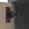 Cozinha Infantil com Refrigerador Diana 100% MDF - beemóveis - Cinza - 6