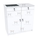 Ver imagem 5 de BALCÃO VITRINE JÓIAS COMPACTO COM DUAS PORTAS M297.2021.B MUNDI MOVEIS