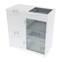 Ver imagem 7 de BALCÃO VITRINE JÓIAS COMPACTO COM DUAS PORTAS M297.2021.B MUNDI MOVEIS