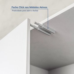 Ponte Modular 80cm com 2 Portas Jade Cabecasa Madeiramadeira - 5