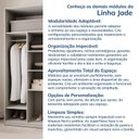 Ver imagem 7 de Ponte Planejada 80cm com 2 Portas Jade CabeCasa MadeiraOriginals Branco/Fosco