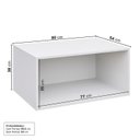 Ver imagem 3 de Ponte Planejada 80cm com 2 Portas Jade CabeCasa MadeiraOriginals Branco/Fosco