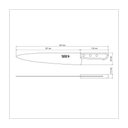 Ver imagem 2 de Kit 4 Facas Peixeira/cozinha 12 Lamina Clara - Tramontina