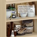 Ver imagem 7 de Balcão de Cozinha 100% MDF 2 Portas 80cm Aura Luciane Móveis