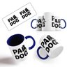 Caneca Azul Pai De Dog Presente Pet Dia Dos Pais Animal - 2