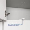 Ver imagem 4 de Ponte Canto Reto Modular 95cm 2 Portas Jade CabeCasa MadeiraOriginals