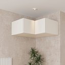 Ver imagem 1 de Ponte Canto Reto Planejada 95cm 2 Portas Jade CabeCasa MadeiraOriginals Branco/Fosco
