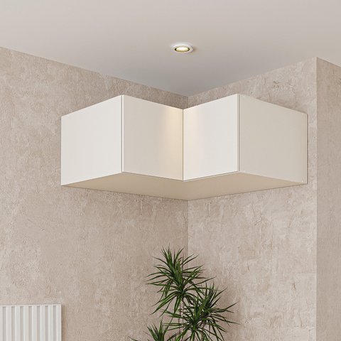 Ponte Canto Reto Modular 95cm 2 Portas Jade CabeCasa MadeiraOriginals