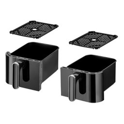 Fritadeira Elétrica Air Fryer 8l 2 Gavetas Multi Go220 - 8 Fritadeira Elétrica Air Fryer 8l 2 Gavetas Multi Go220 - 8