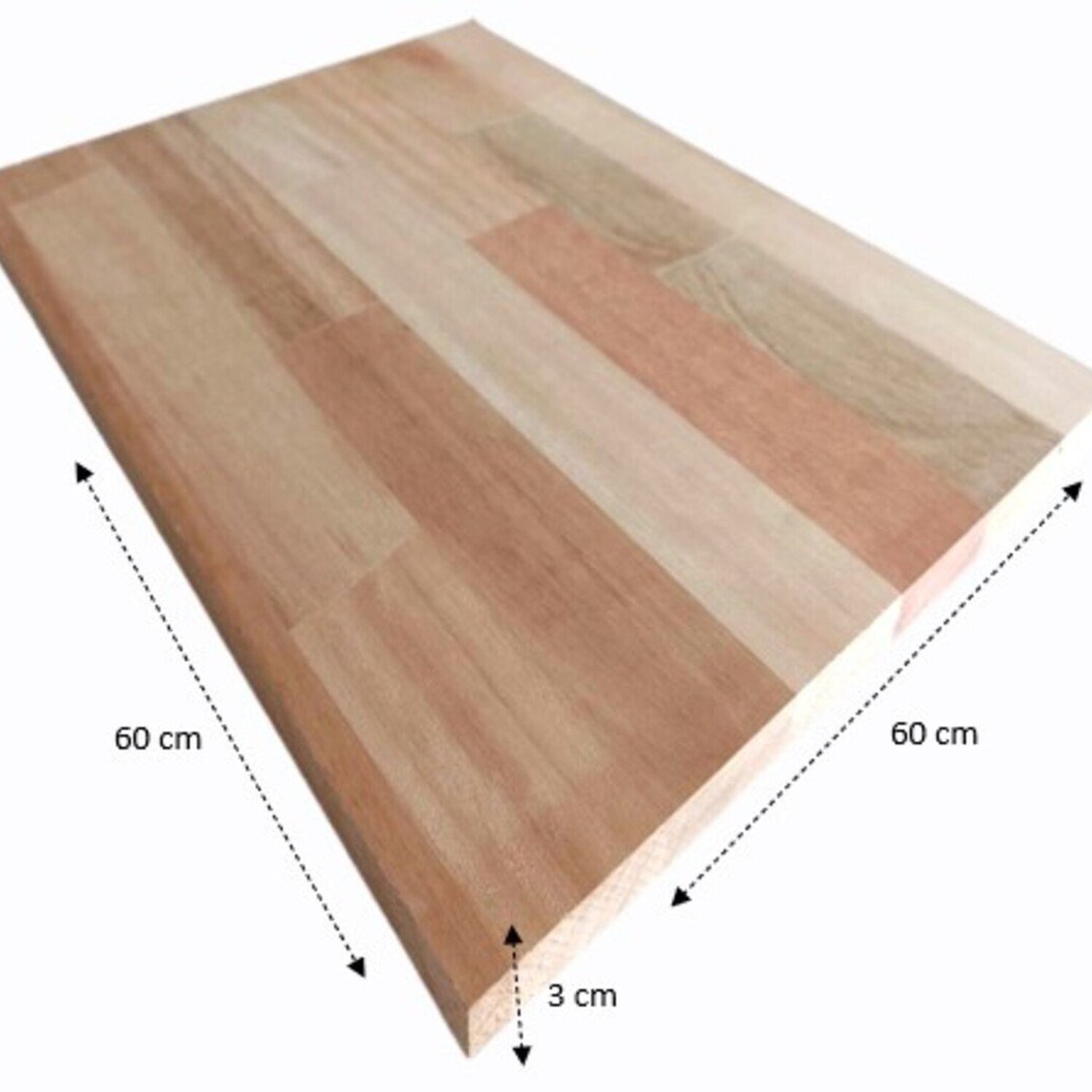 Painel de Eucalipto Cozinha 3x60x60cm - 2