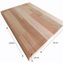 Ver imagem 2 de Painel de Eucalipto Cozinha 20cmx120cmx1,8cm Madeira do Brasil