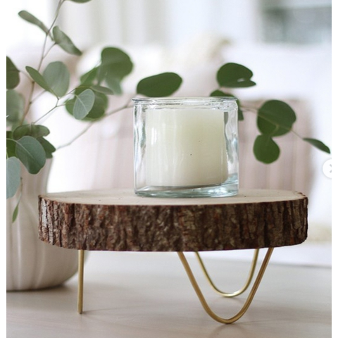 Bolacha de Jardim e Varanda Madeira Rústica