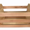 Ver imagem 3 de Caixa de Madeira Tipo Caixote de Fruta 30cmx30cmx47cm Madeira do Brasil