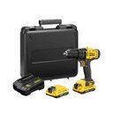 Ver imagem 2 de Parafusadeira/furadeira Impacto 1/2" 13mm 20v Max Bivolt 2 Bateria e Maleta Scd700c2k-br Stanley