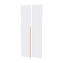 Ver imagem 1 de Kit Planejado 2 Portas para Guarda-Roupa 95cm Jade CabeCasa MadeiraOriginals Branco/Fosco