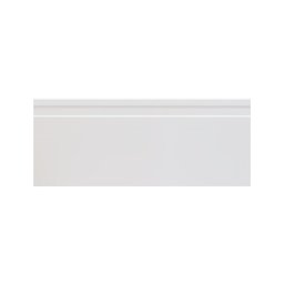 Rodapé de Poliestireno Slim 10cm X 10mm X 2,40m Frisado Nfr Rodapés - 3