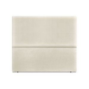 Cabeceira Estofada Casal Luna 140cm Courino Bege