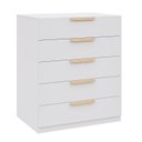 Ver imagem 2 de Cômoda 5 Gavetas 80cm Jade CabeCasa MadeiraOriginals