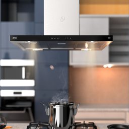 Coifa de Ilha Oster Inox Touch Control 90cm - 127v - 8