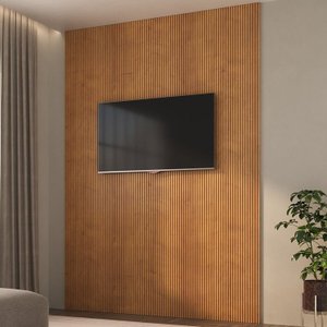 Painel Ripado de Poliestireno 6 Barras de  2,85m x 12,2cm venda em (1,96m²) Ruffino
