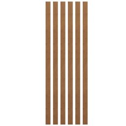 Painel Ripado de Poliestireno 6 Barras de  2,85m x 12,2cm venda em (1,96m²) Ruffino - 8