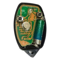 Controle P/ Portão Rossi Tx Hcs Saw 433mhz Preto - 4