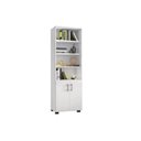Ver imagem 5 de Armário Estante Multiuso Office Livreiro com 6 Portas 181,5cm Branco