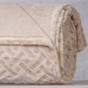Ver imagem 5 de Manta Casal Brushed New Microfibra Flannel 100% Poliéster 180x230 Linho