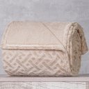 Ver imagem 2 de Manta Casal Brushed New Microfibra Flannel 100% Poliéster 180x230 Linho