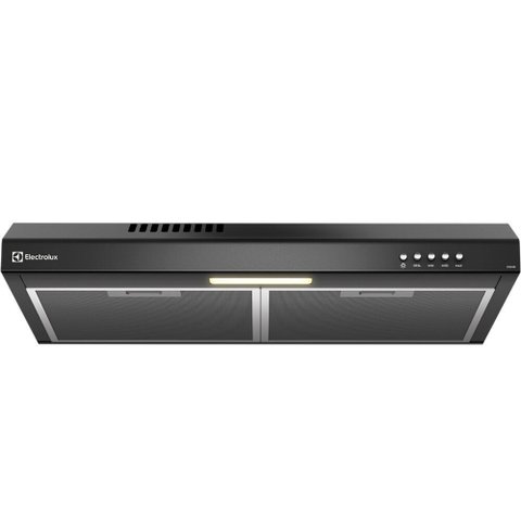 Depurador de Ar 60 cm Luz LED e Filtragem Dupla Preto DE6SB Electrolux