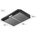 Ver imagem 4 de Depurador de Ar 60 cm Luz LED e Filtragem Dupla Preto DE6SB Electrolux