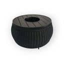 Ver imagem 1 de Mesa de Centro Champanheira em Alumínio e Corda Náutica