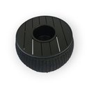 Ver imagem 2 de Mesa de Centro Champanheira em Alumínio e Corda Náutica