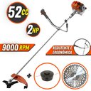 Ver imagem 2 de Roçadeira 52cc Tekna RL520ACN TK Alta Performance + Disco de Corte 40 Dentes 255mm 1,3mm