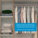 Ver imagem 7 de Guarda-Roupa Solteiro 4 Portas 100% MDF 110cm Papoulas Espresso Móveis Marrom/Cinamomo