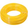 Fio Cabo Flexível - 1,5mm - 100 Metros: Amarelo - 1